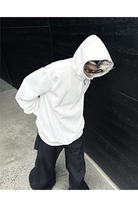 秋冬款欧美潮牌卫衣男潮高级感连帽美式高街卫衣 常规P78加绒P88图片