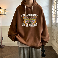 连帽卫衣男大码运动服帽衫外套WY2366-P35，男装卫衣，电商A040
