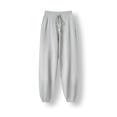 2025年秋季新款系绳针织休闲裤时尚休闲通勤百搭，女装休闲裤，致织羊绒