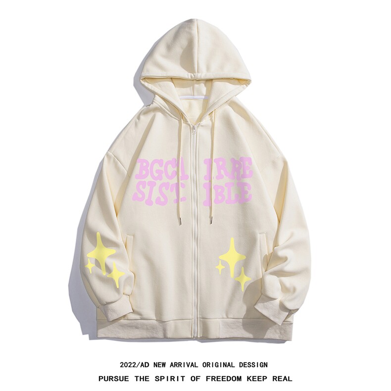 白底23秋季时尚百搭宽松字母印花潮流卫衣H251P75控98,男装卫衣,电商A247-1
