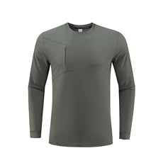 新款纯色运动上衣时尚百搭修身套头，男装衬衫，玖雅羊绒