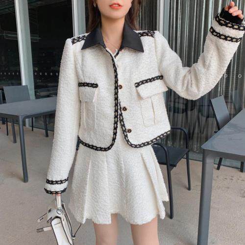 2021春季新品小香风套装，女装职业装，M.W 嫚维