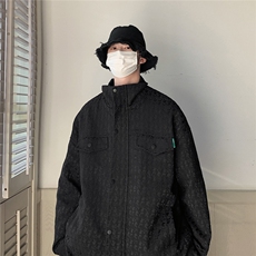 1美式大码M-5XL面料52%棉45%涤3%氨纶工装夹克男JK8740P125控168，男装夹克，星座226-2