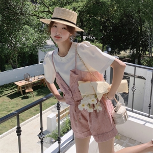 时尚显瘦短裤套装女夏季新款图片