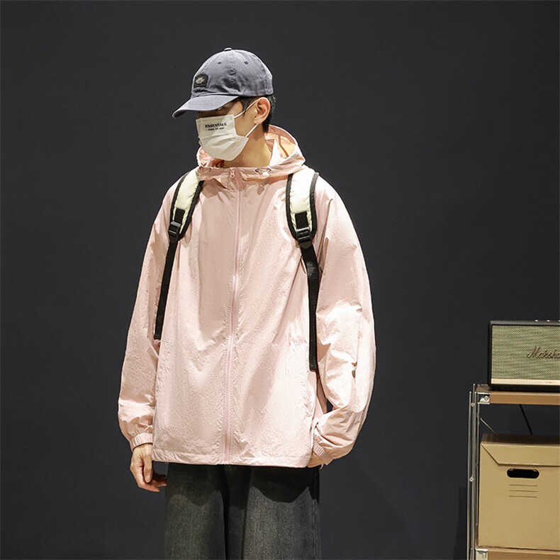 防晒衣男夏季薄款UPF50+防紫外线皮肤衣男宽松钓鱼防晒服2360-P35,男装防晒衣,星座1403A