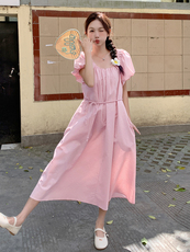 连衣裙女夏法式高级感2025年夏RF2C290-5852#-P120-K178，女装连衣裙，蝶眷