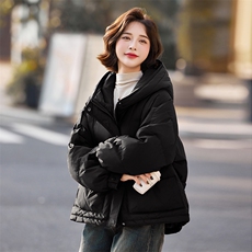 短款羽绒服女冬季2024新款高端洋气小个子云朵泡芙面包服外套，女装羽绒服，靓衣阁