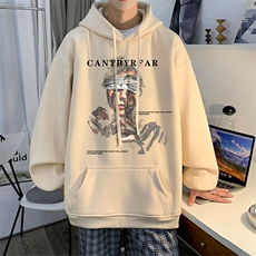 直播360克重磅美式潮牌印花卫衣Y163特P35同步供应华棉品质，男装卫衣，电商A486