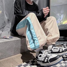 男春季休闲裤束脚宽松KX202P34图片