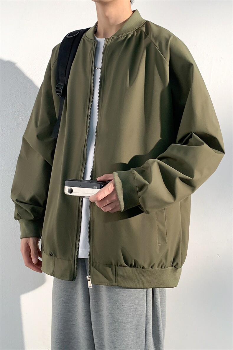 直播上衣外套长袖青少年高品质运动休闲韩版飞行夹克870-特25,男装夹克,星座1403A