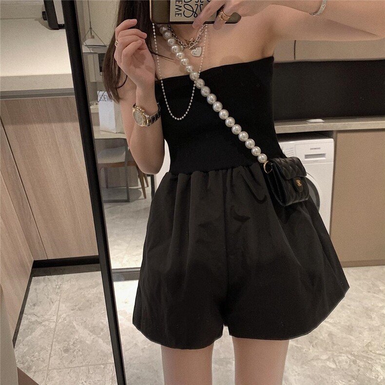 抹胸连体裤，胸罩，XTZ style