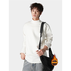 TXDD018-P45加绒加厚冬季长袖T恤男打底衫，男装T恤，星座712A-1