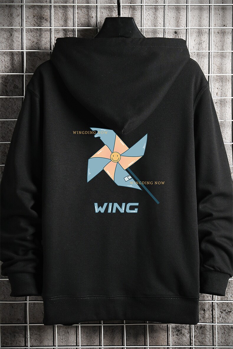 KS21112-P38加绒款-P43连帽开衫卫衣男运动外套大码班服网格,男装卫衣,电商A040A