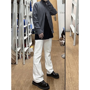 B221 美式ins高街加绒加厚牛仔裤 LK23010-P60 控78 加绒P70 控98图片