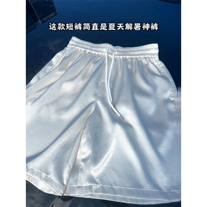 百搭高街休闲慵懒风裤子时尚经典柔软舒适复古短裤K846TP18无差价,男装牛仔裤,电商A102B