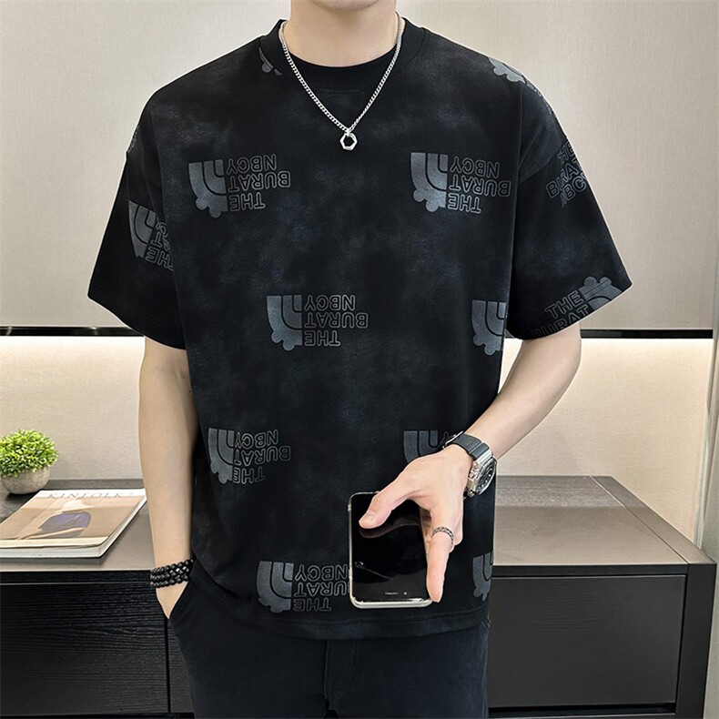 店主风~夏季扎染满印短袖T恤T2015/P50,男装T恤,电商B331
