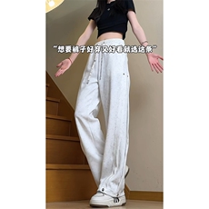休闲裤抖音直播得物高街脏脏裤华棉卫裤现货供应C323-1-7751-P48，男装休闲裤，电商C323-1