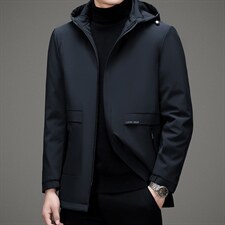 2023冬季新款中青年男士羽绒服90%鸭绒青年保暖外套QS1001-P195，男装羽绒服，星座1105-3