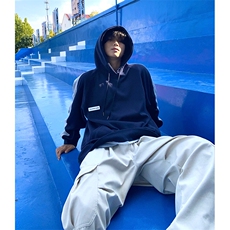 大货已出拼色百搭秋季连帽卫衣男宽松914-4-WY32-P68控88非网图，男装卫衣，星座914-4