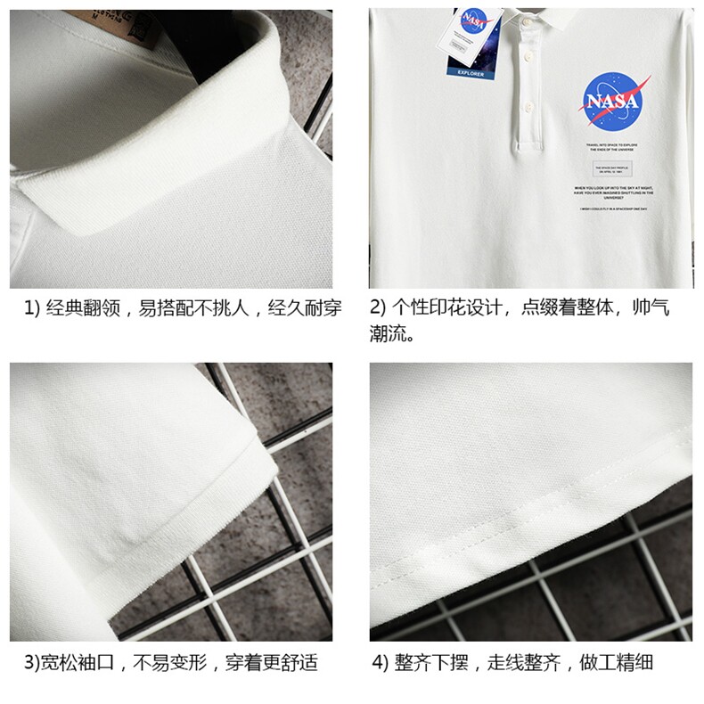 PL57243-P35翻领短袖polo衫男大码胖子半袖t恤男有领保罗衫网格,男装Polo衫,电商A040A