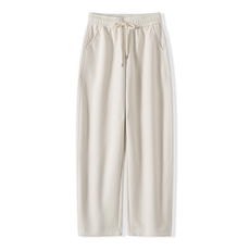 2025舒适百搭秋冬新款休闲弯刀裤，女装休闲裤，昭美羊绒