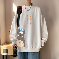 ！大码长袖t恤男印花加绒加厚圆领卫衣男WY278-P28加绒款-P33，男装卫衣，电商B371