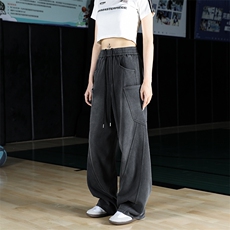 B258-K9903-P65控88抖音品质水洗休闲裤成分70%棉30%聚酯纤维，男装休闲裤，电商B258