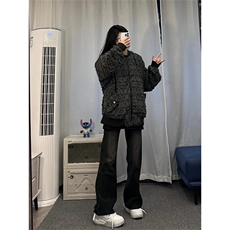 美式hiphop牛仔裤修身直筒微喇叭裤控价68，男装牛仔裤，星座310A-4