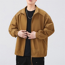 户外夹克男立领纯色上衣冲锋衣外套A157B-JK7822-P60，男装夹克，电商A157B