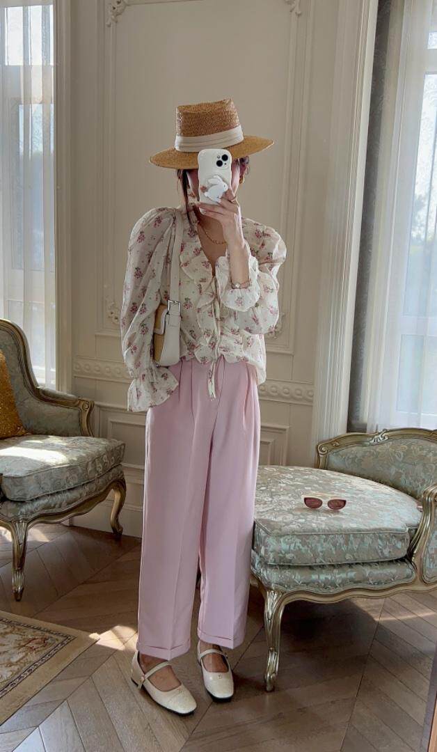 补单韩系小花衫，其它，唇蔻