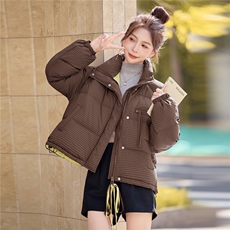 2025年冬季短款，女装羽绒服，浪花E族（衣布洛）
