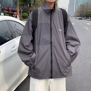 青春流行男春季文艺潮外套防晒衣轻薄MF04P38图片