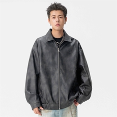 男士帅气美式皮衣扎染户外机能飞行外套,男装皮衣,星座1206-1(原A206-1),四季星座 男士帅气美式皮衣扎染户外机能飞行外套,男装皮衣,星座1206-1(原A206-1),四季星座