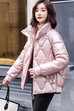 羽绒棉服女冬季2021新款时尚小个子加厚轻薄棉衣棉袄外套现货，女装棉衣/棉服，一安秀