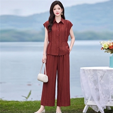 现货主推时尚休闲套装女，女装套装/套裙，韩蔻秀
