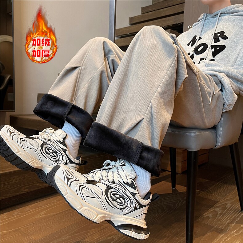 现货！秋冬季美拉德系灯芯绒超舒服长裤-EX50464-加绒特批40,男装卫衣,电商A061