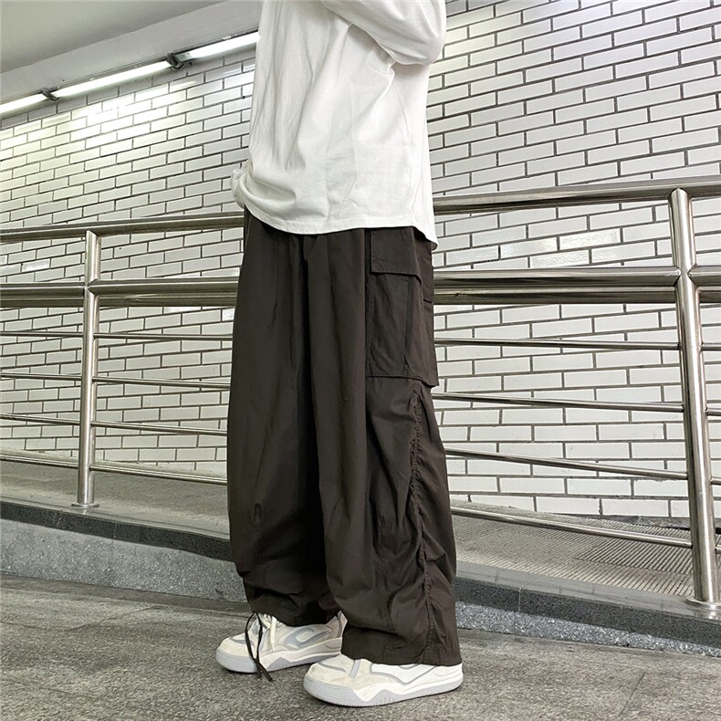 工装裤设计感小众oversize街头嘻哈高街潮流潮牌K07137-P45,男装休闲裤,星座308B-1