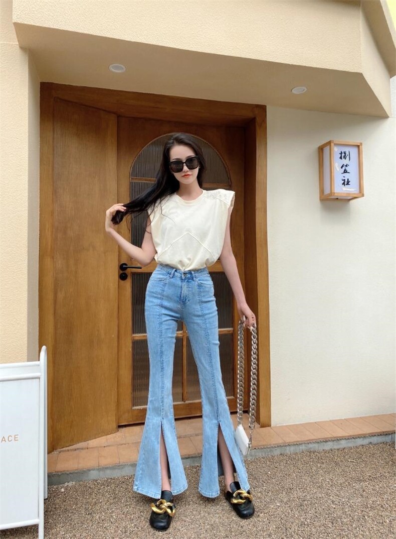 重工丅十牛仔裤搭配，女装牛仔裤，KUNSWEAR琨丝薇尔(3F)