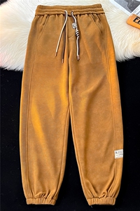 8XL-M痞帅脏脏束脚休闲卫裤男春季大码裤子KZ022特价P40图片