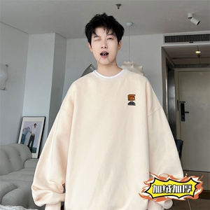 ！圆领卫衣男长袖T恤男 WY173-P28 加绒款（JR）-P33 控价:49图片