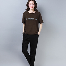 时尚舒适简约气质韩版套装/套裙2021年夏季潮流优雅，女装套装/套裙，涵誉