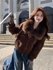 现货新款2165-P475-K669新G标90白鸭绒派克服，女装羽绒服，网红馆