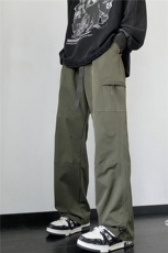 抖音品质山系休闲裤宽松直筒调节腰带裤子B315-K23435-p50控68，男装休闲裤，电商B315
