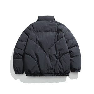 2026冬季新款男装日系潮牌纯色宽松休闲棉服加厚外套MY372-F139图片