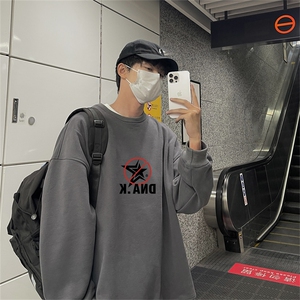 特P25控48 秋冬新款男士圆领卫衣宽松休闲日常百搭上衣WQ2437图片