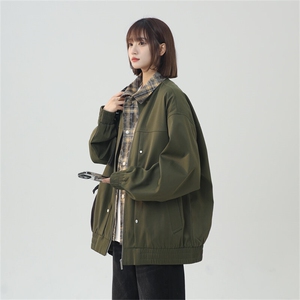 2025春休闲痞帅工装翻领夹克潮流外套得物二开XZ301b-2-JK2589P78图片