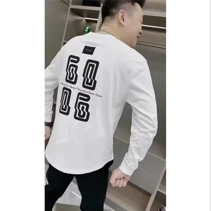 美式卫衣男士高街宽松潮流圆领长袖上衣潮牌hiphop秋冬季外套百搭图片