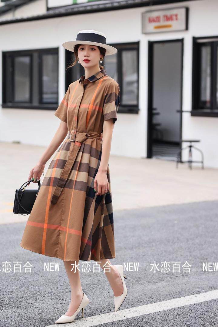 裙子，裤子，连衣裙，女装连衣裙，水恋百合