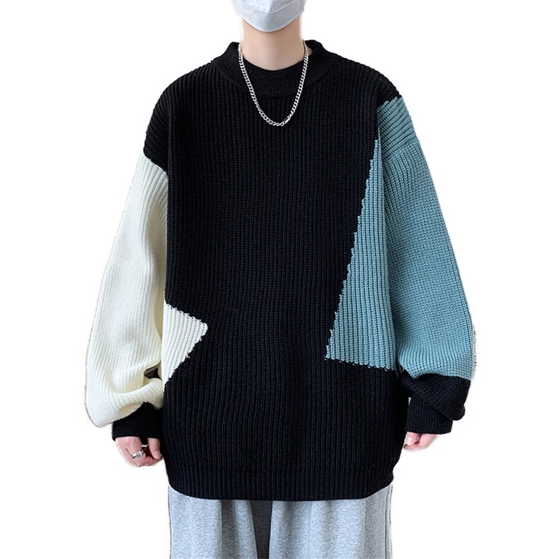 【新品】2025秋冬男士时尚休闲百搭针织毛衣潮流-M5100-P45,男装针织衫/毛衣,星座1105-1
