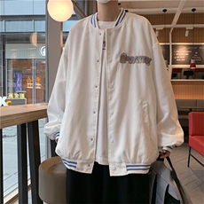 灯芯绒棒球服外套春秋季2021新款设计感小众休闲夹克W1690-P50，男装夹克，星座512-4